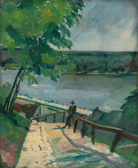 Landscape by the Danube, 1930-1939.