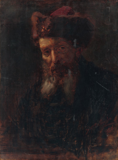 Head Study of an Old Man, 1920.