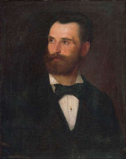 Portrait of a Man with Brown Beard, around 1880.