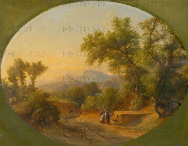 Italian Landscape, 1853.