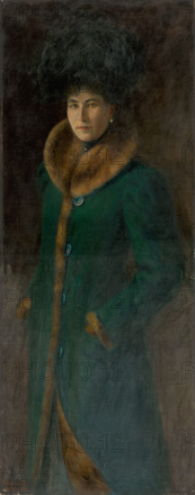 Portrait of Baroness Fleshová, 1901.