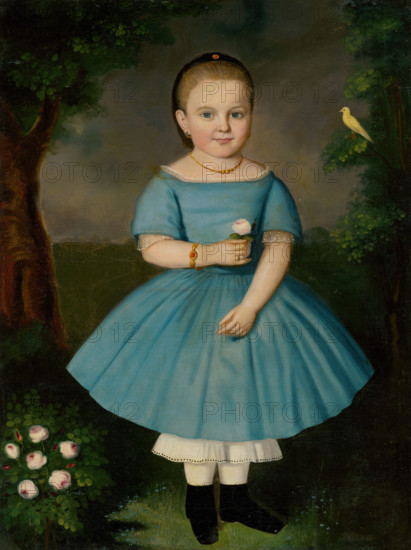 Girl with Rose, 1865.