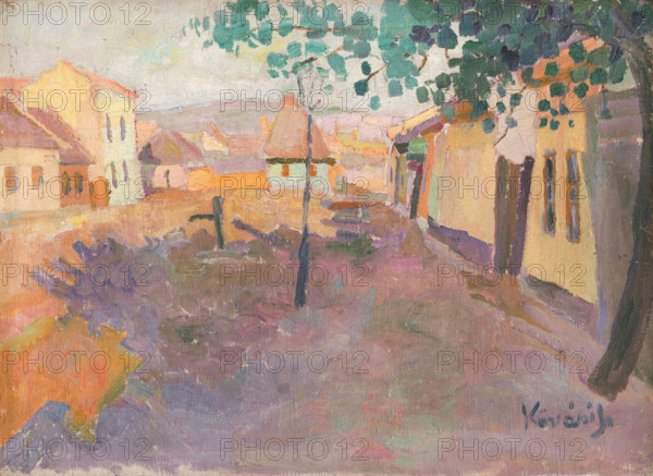 Street in Kosice, 1905-1910.