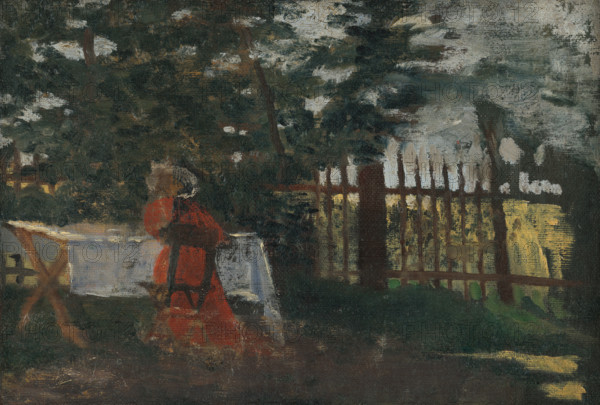 In the Garden, 1905-1910.