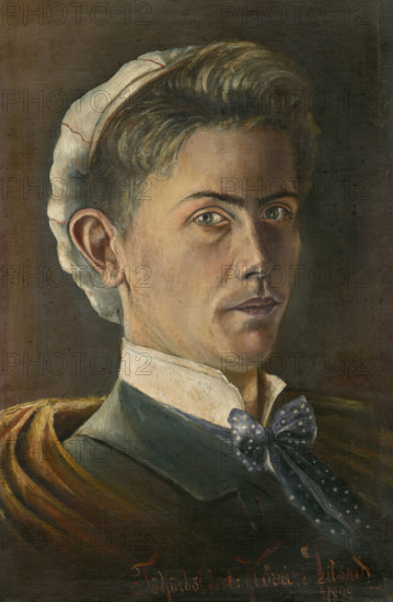 Self-portrait, 1899. Slovak artist who died at 33.