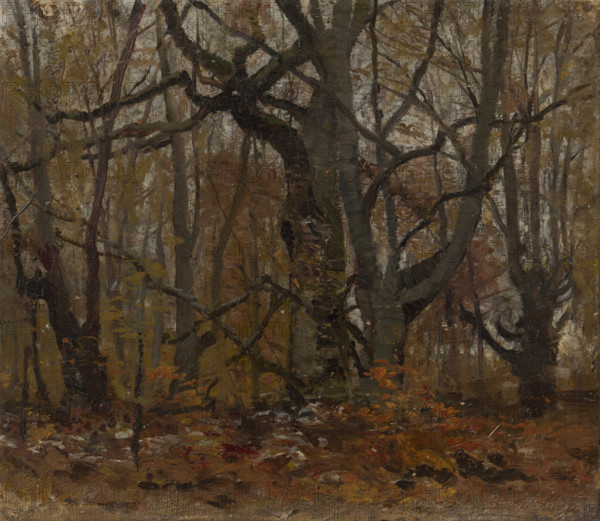 Autumn Forest, 1890-1900.