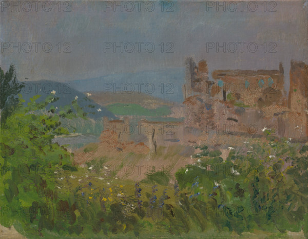 Beckov Castle, 1880-1885.