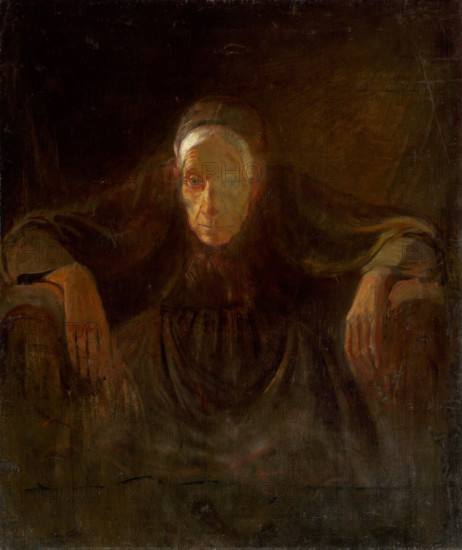 Study of an Old Woman, 1881.