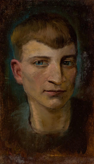 Head of Emaciated Boy, 1880-1900.