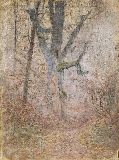 Sketch of Autumn Forest, 1880-1900.