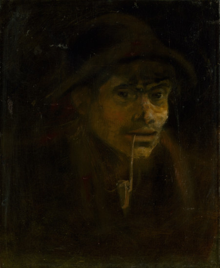 Tramp with a Pipe, 1880-1900.
