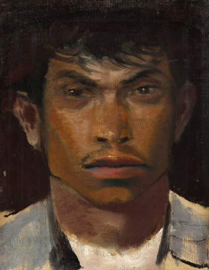 Head of a Gypsy, 1910-1914.