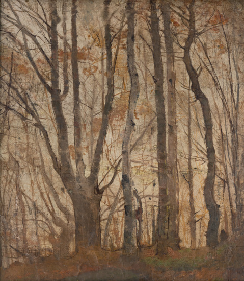 Autumn Forest, 1870-1900.