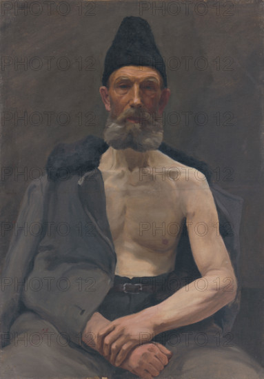Study of a Russian captive, 1922.