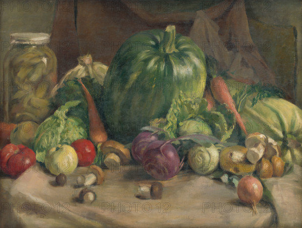 Still Life with Vegetables, 1922.