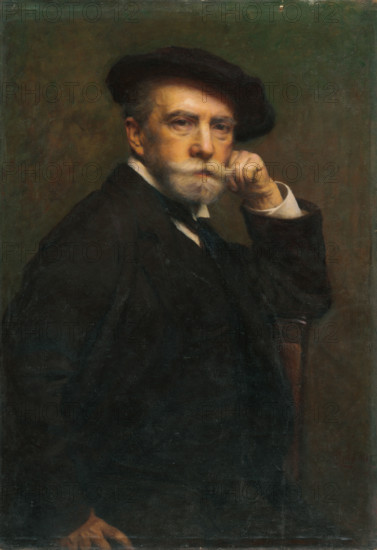 Self-portrait, 1915. Leopold Horovitz was one of the first artists of Jewish descent to depict Jewish life.