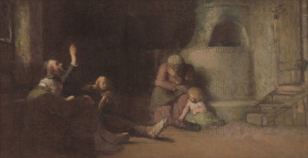 Shiva - Jewish Lament, 1870-1878.