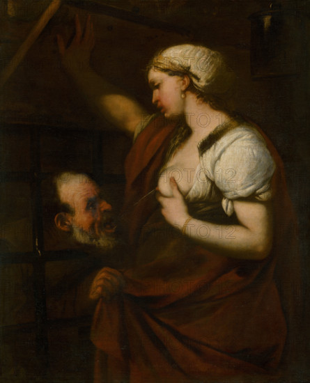 Cimon and Pera. Roman Charity, 1640-1680.
