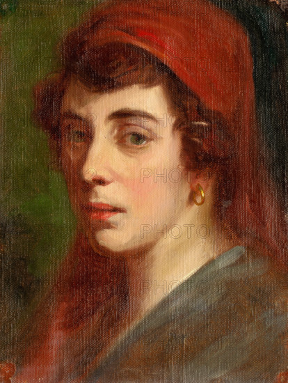 Woman's Head, around 1930.