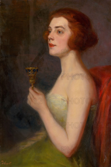Woman with a Goblet, around 1910.