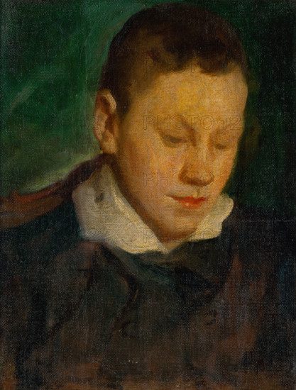 Head of a Boy, around 1890.