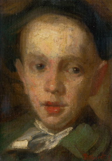 Head of a Boy, around 1890.