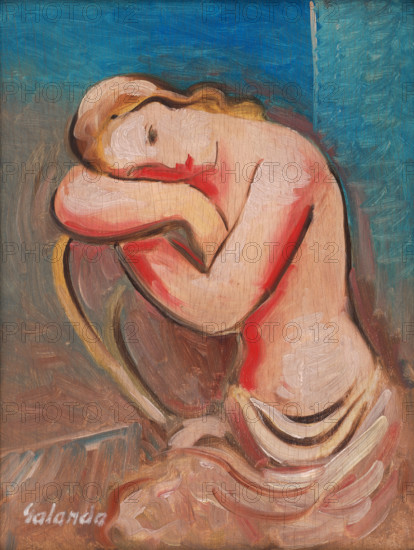 Seated Model, 1936-1937.