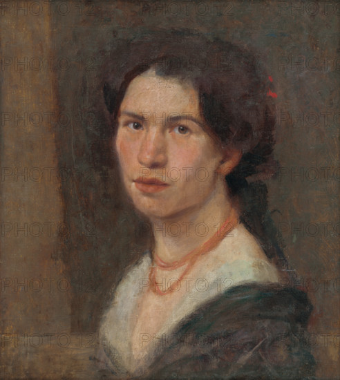 Portrait of the Artist Jonásová, around 1910.