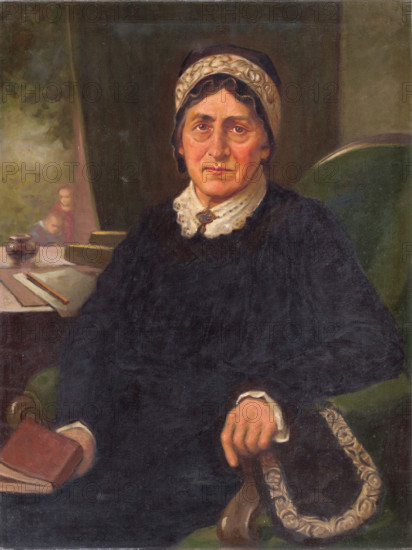 Portrait of E. M. Soltésová, around 1935.