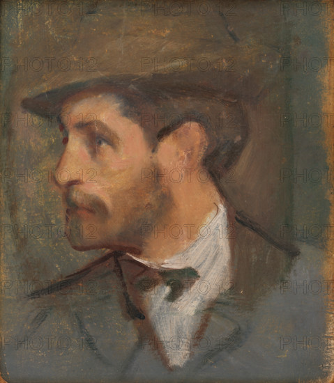 Self-Portrait - Small, around 1900.