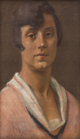 Portrait of a Young Woman, around 1920.