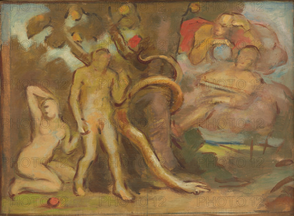 Temptation 'Adam and Eve', after 1900.