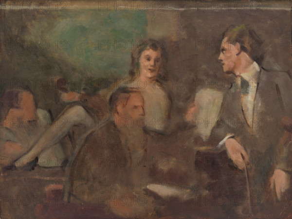 Concert at home, 1910-1930.