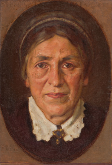 Portrait of Elena Marótha Soltésová, around 1925.