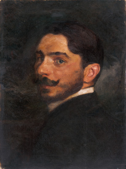 Self-Portrait (Self-Portrait in a Dark Coat), 1900-1905.