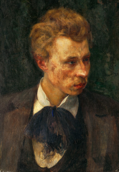 Portrait of the artist R. Boehm, 1897.