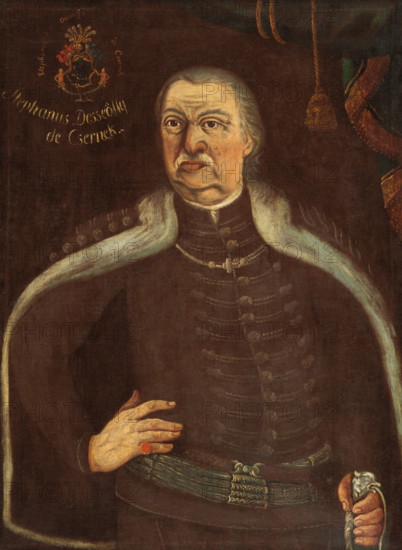 Portrait of Stefan Desseöffy de Csernek, first half of the 18th century.