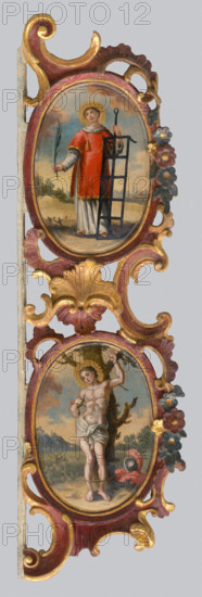 Altar of Martyrs - Saint Roch and Stephen, 1750-1800.
