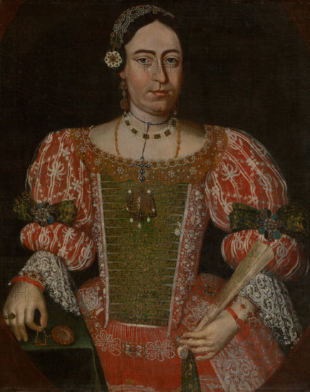 Portrait of Alzbeta Thoma, 1700-1730.