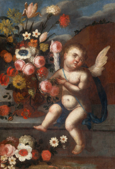 Still Life with Amor I, 1745-1755.
