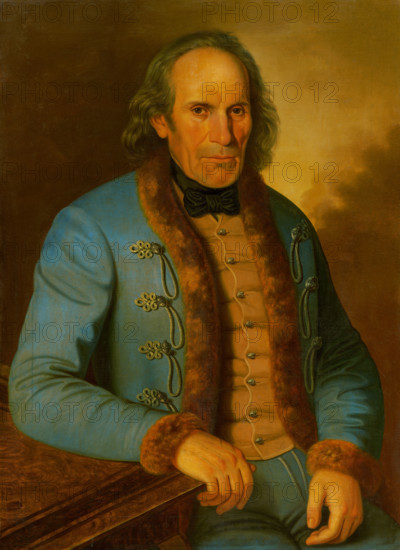 Portrait of the miller Ján Hodza, 1854-1858.