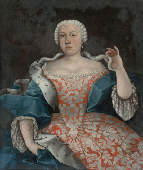 Portrait of a Young Zemianka, around 1740.