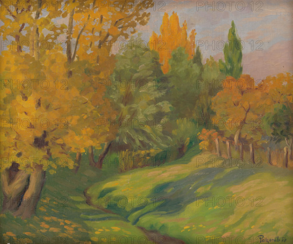 Autumn landscape, 1927.