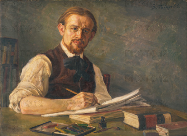 J. Alexy as a Student of Prague Academy, 1921.