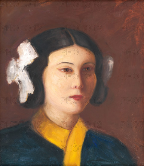 Portrait of Miss Vicková, around 1930.