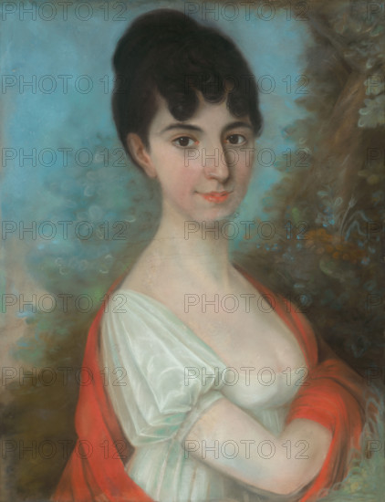 Baroness Antónia Mednyánszká (Portrait of Antónia, Countess of Bolz), around 1805.