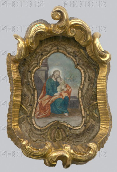 Saint Joseph with Jesus, 18th century.