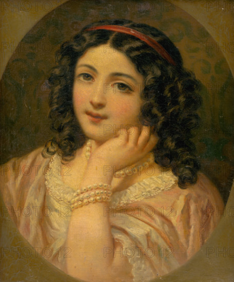 Portrait of a Girl, 1850-1860.