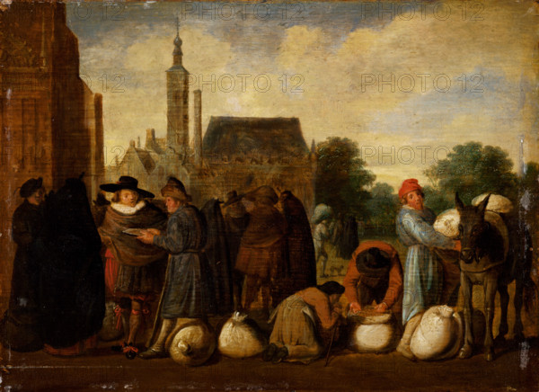 At the Market, 1650-1660.