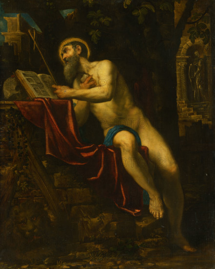 Saint Jerome, around 1600.